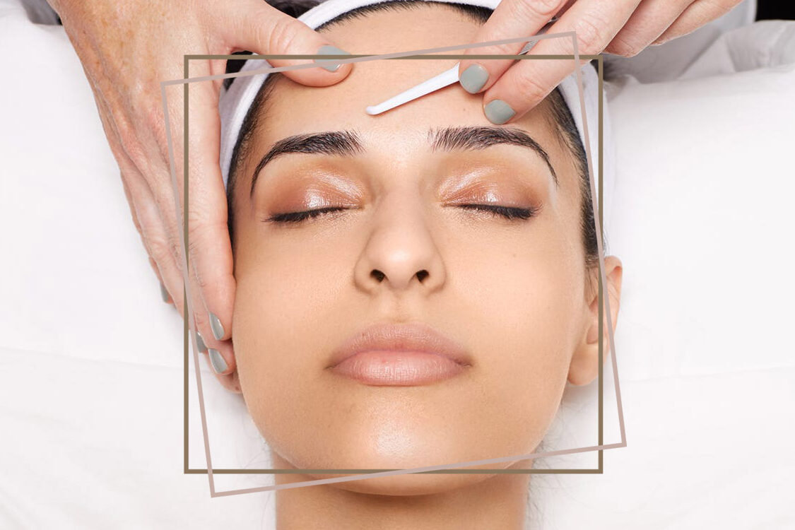 Dermaplaning treatment at The Luxe Clinic